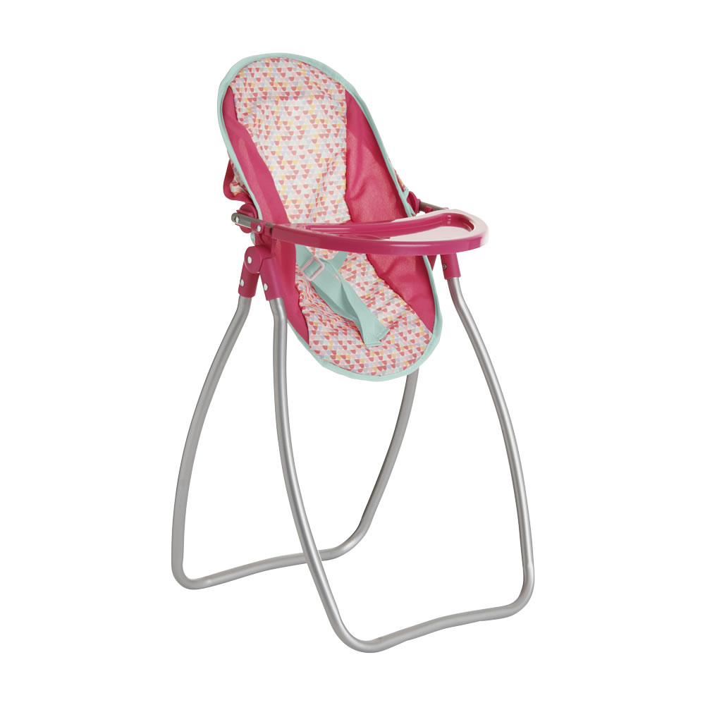 Wilko Doll Bed, High Chair and Swing Set Image 2