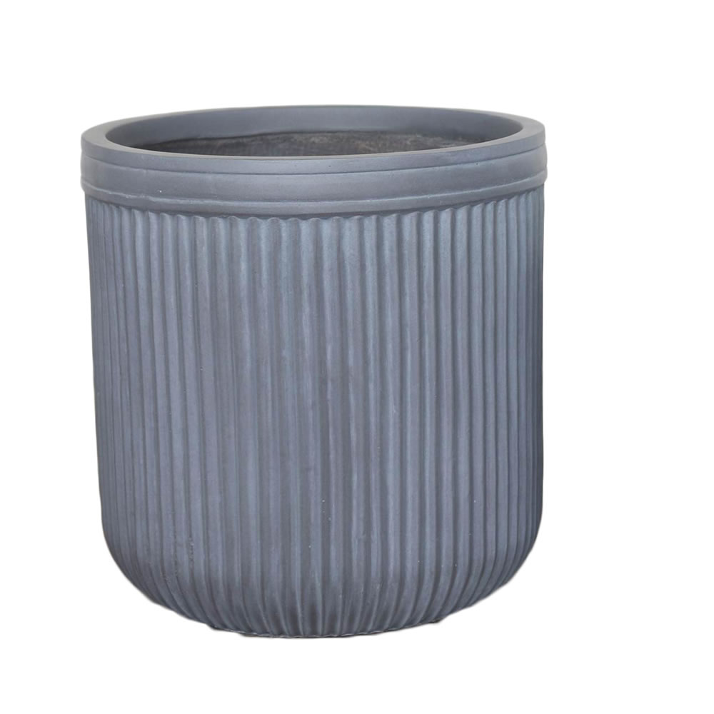 Wilko Vertical Ribbed Planter Small Image