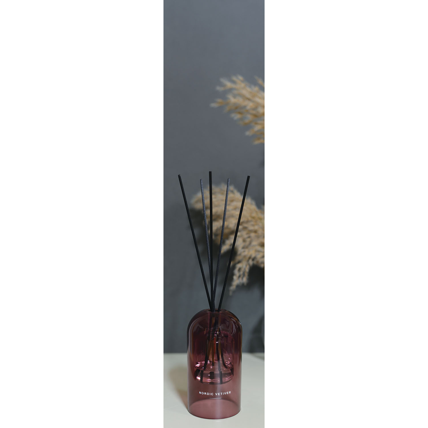 Domed Glass Diffuser 120ml - Navy or Plum Image 3