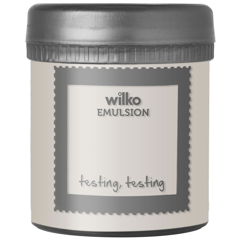 Wilko Emulsion Paint Tester Pot Soft Putty 75ml Wilko
