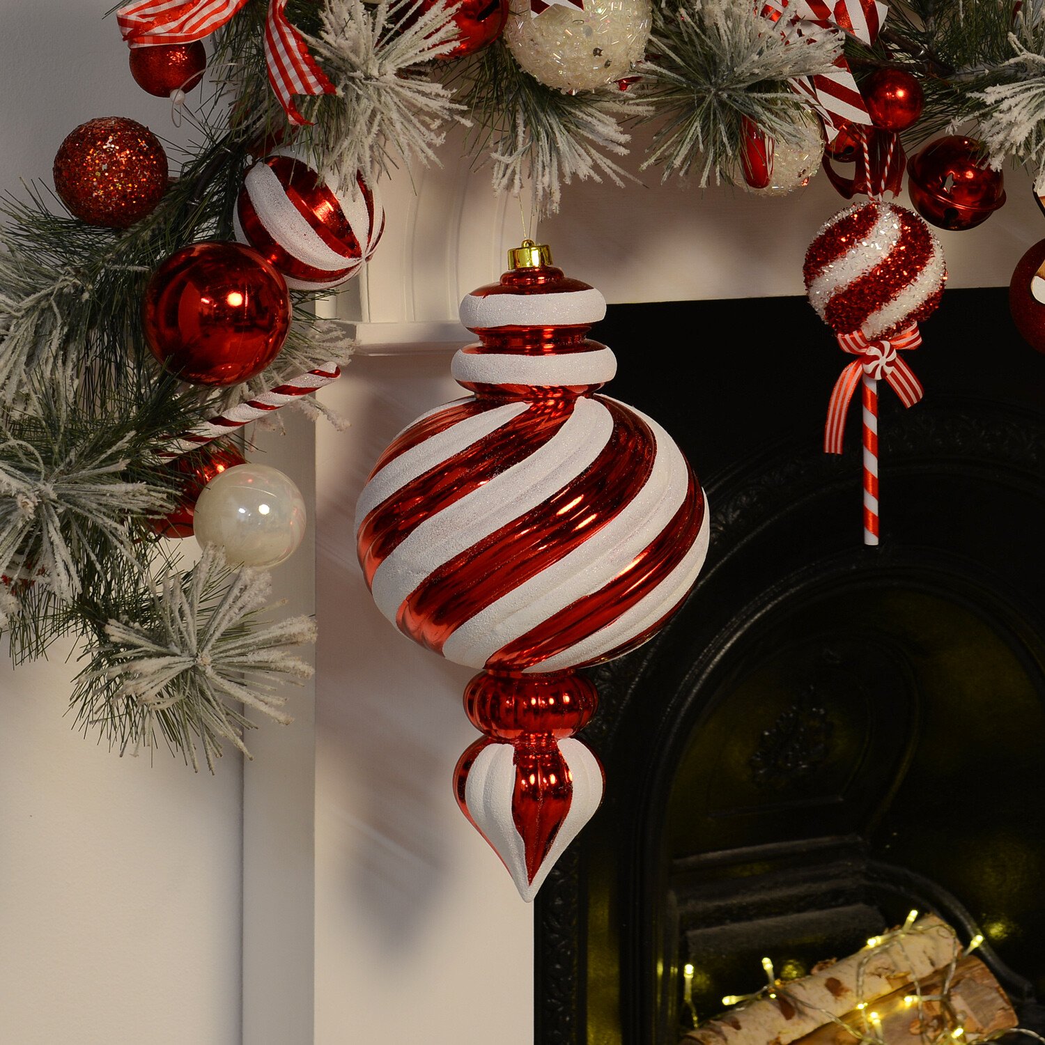 Pack of 2 Extra Large Droplets Red Image 2