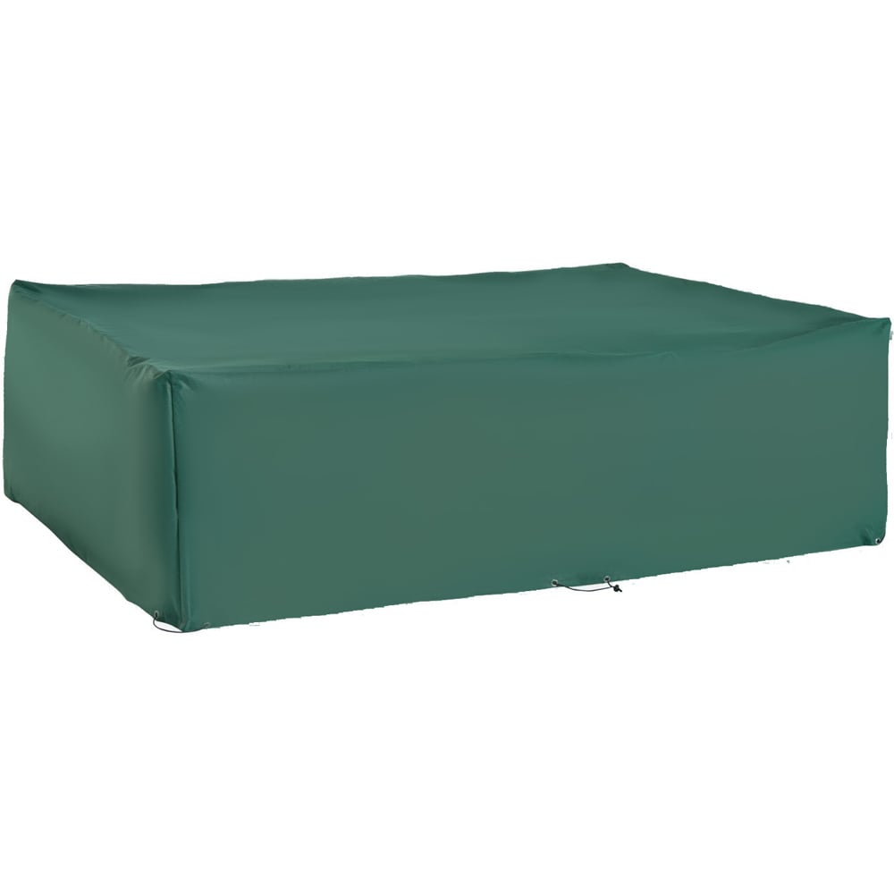 Outsunny Green Oxford Rectangular Rattan Furniture Cover 222 x 155 x 67cm Image 1