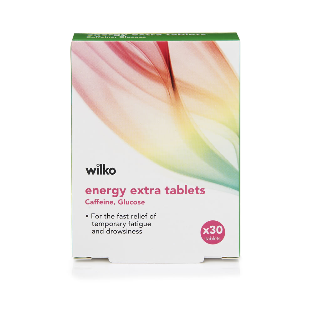 Wilko Energy Extra Tablets 30 pack Image