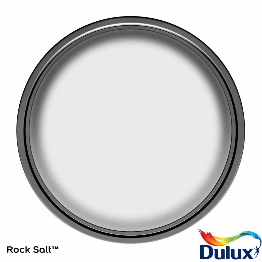Dulux Simply Refresh One Coat Rock Salt Matt Emulsion Paint 2.5L Image 3