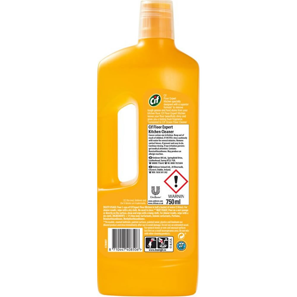 Cif Floor Expert Kitchen Floor Cleaner 750ml Image 2