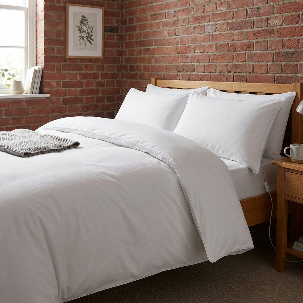 Divante Double White Hotel Cotton Duvet 4.5 Tog Image 4
