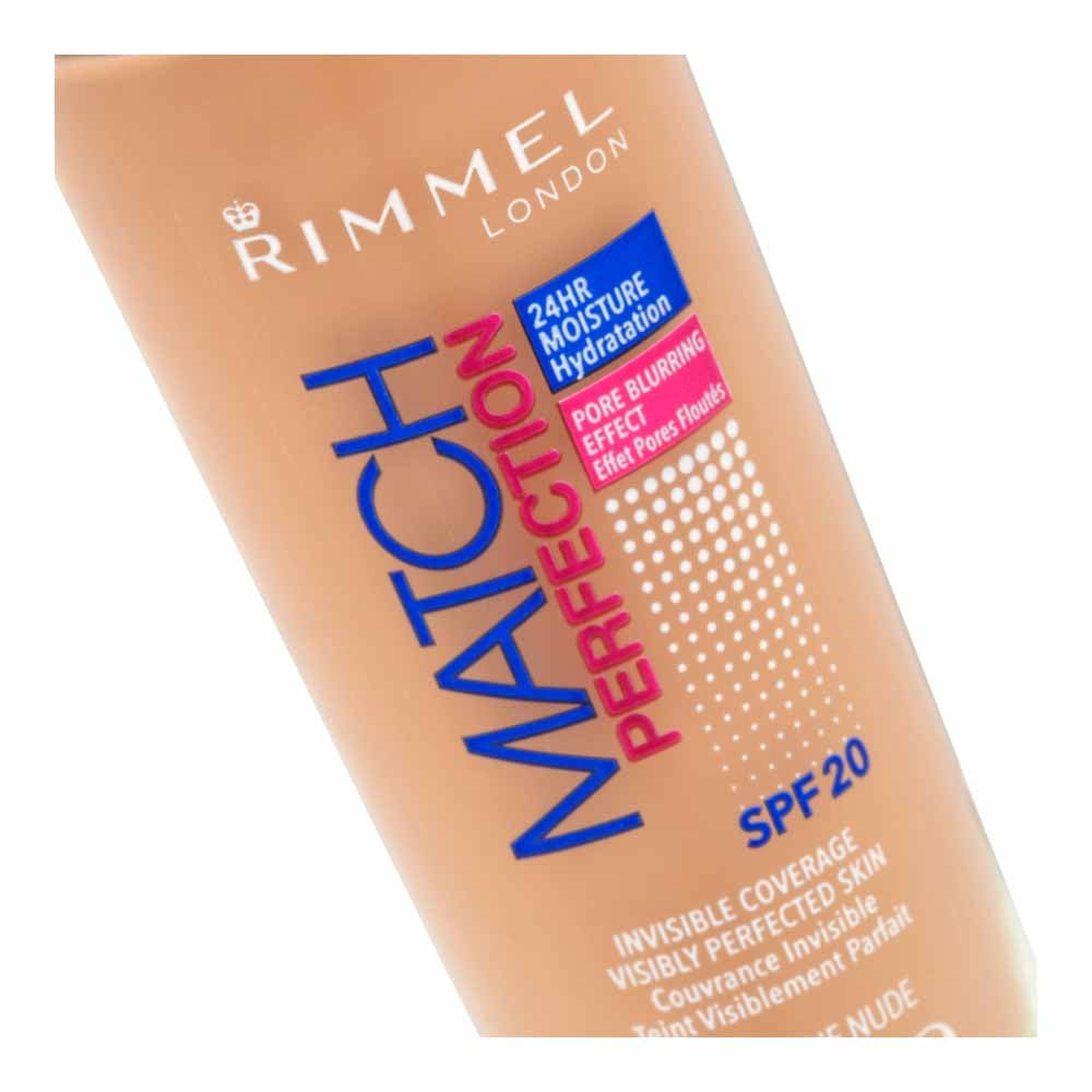 Rimmel Match Perfection Liquid Foundation True Nude 30ml Image 3