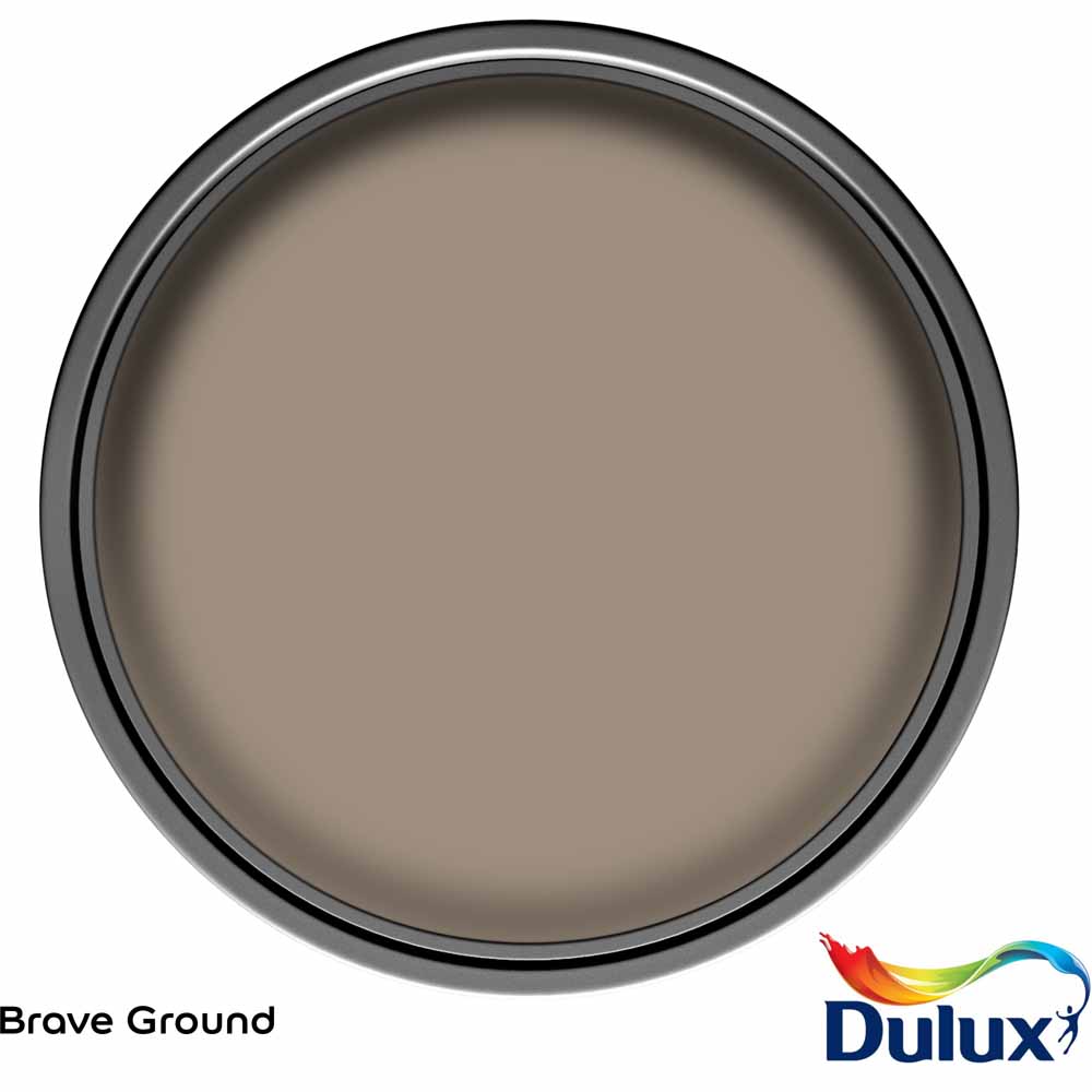 Dulux Wall & Ceilings Brave Ground Matt Emulsion Paint 2.5L Image 3