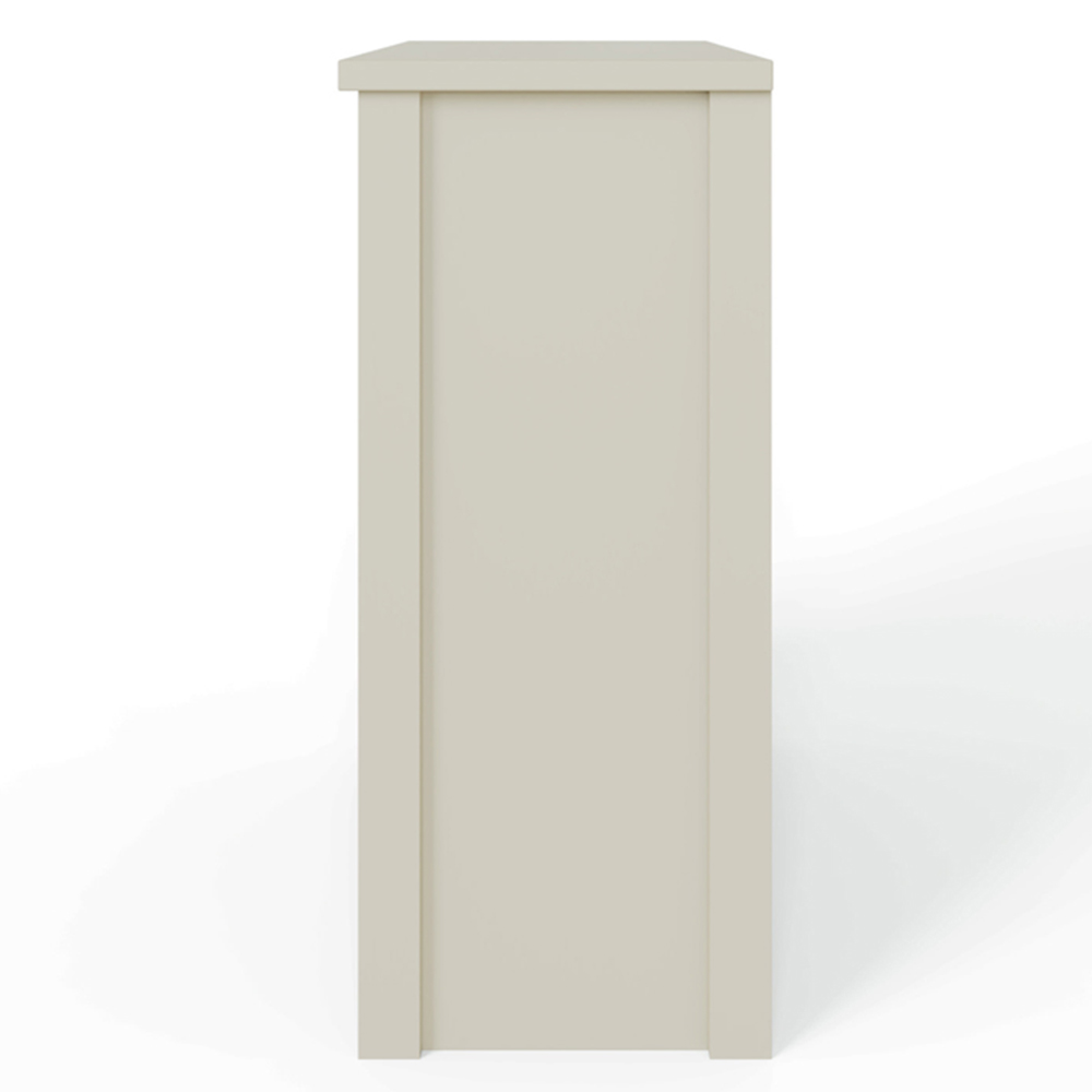 GFW Oakley 2 Door 2 Drawer Stone Compact Sideboard Image 5