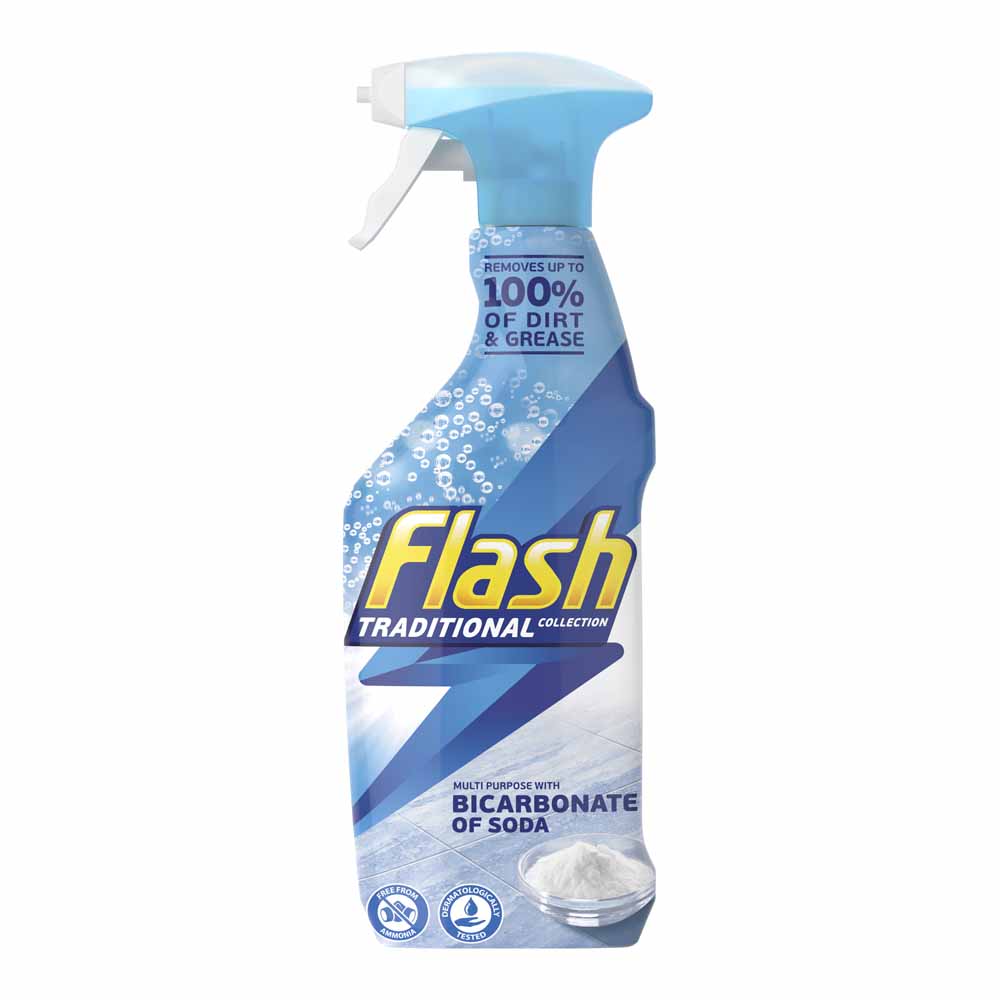 Flash Traditional Cleaning Spray With Bicarbonate 500ml Image
