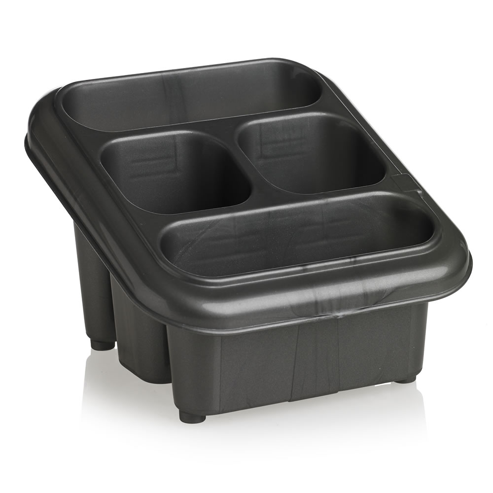 Wilko Cutlery Drainer Grey Wilko