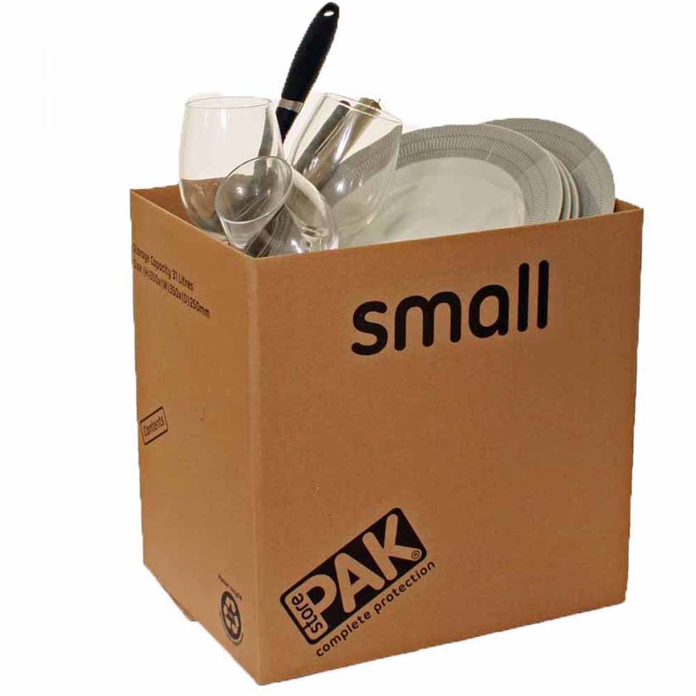 StorePAK Storage Box Small 5 Pack Card  - wilko