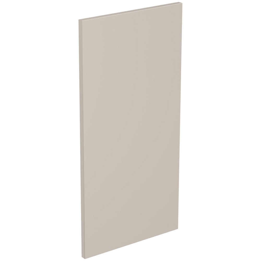 Kitchen Kit Slab Matt Light Grey Wall End Panel 800 x 350 x 18mm Image 1