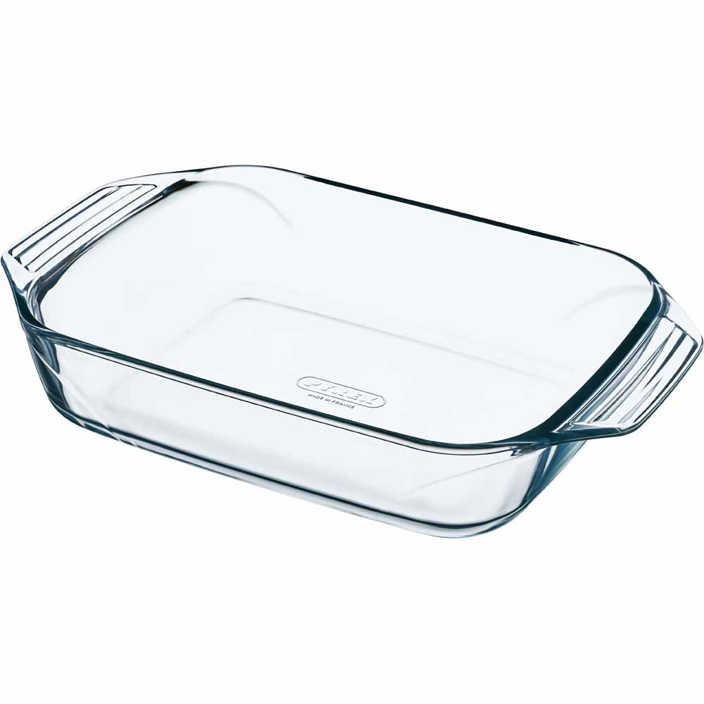 Pyrex 1.4L Clear Roasting Dish Image 2