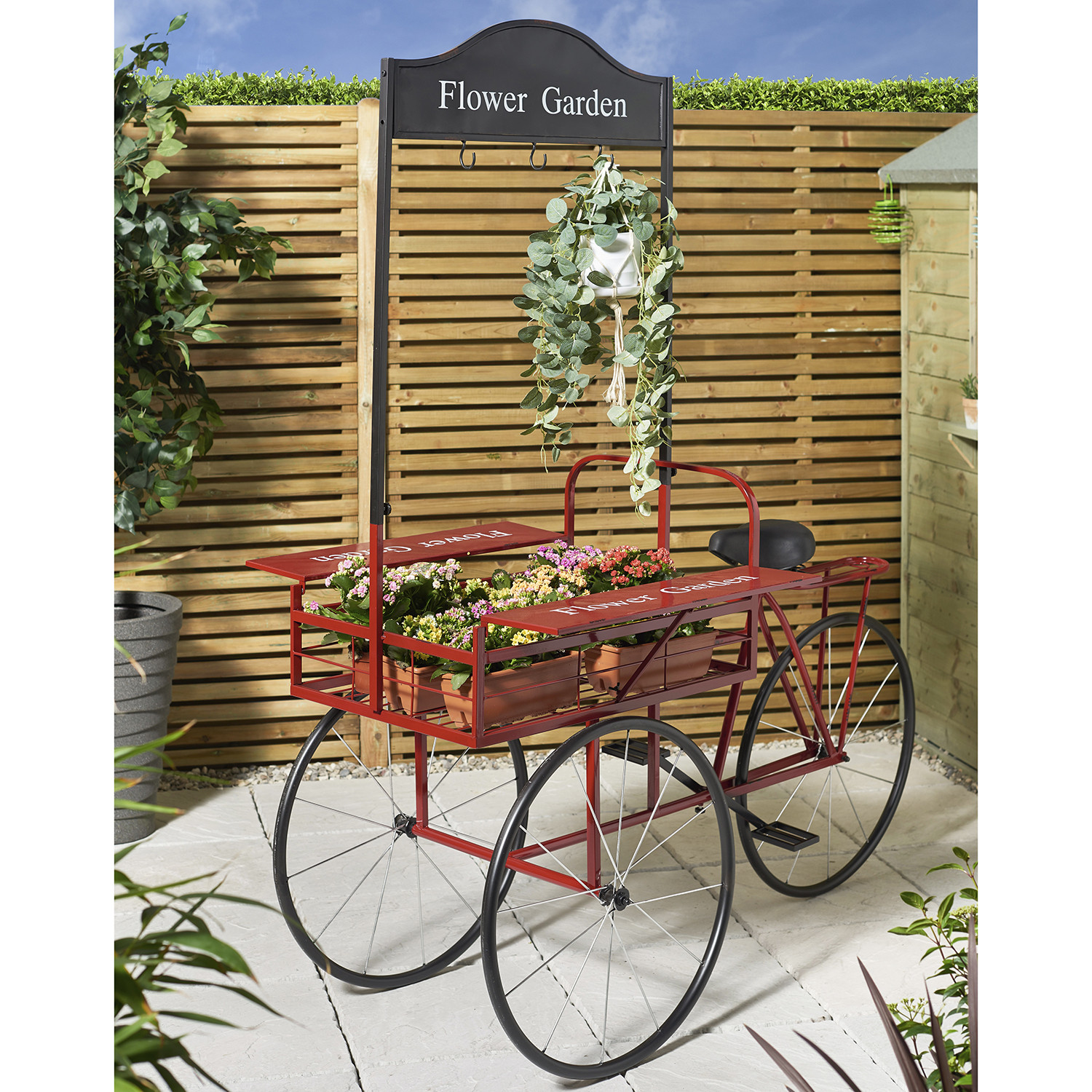 Flower Garden Bicycle Image 4
