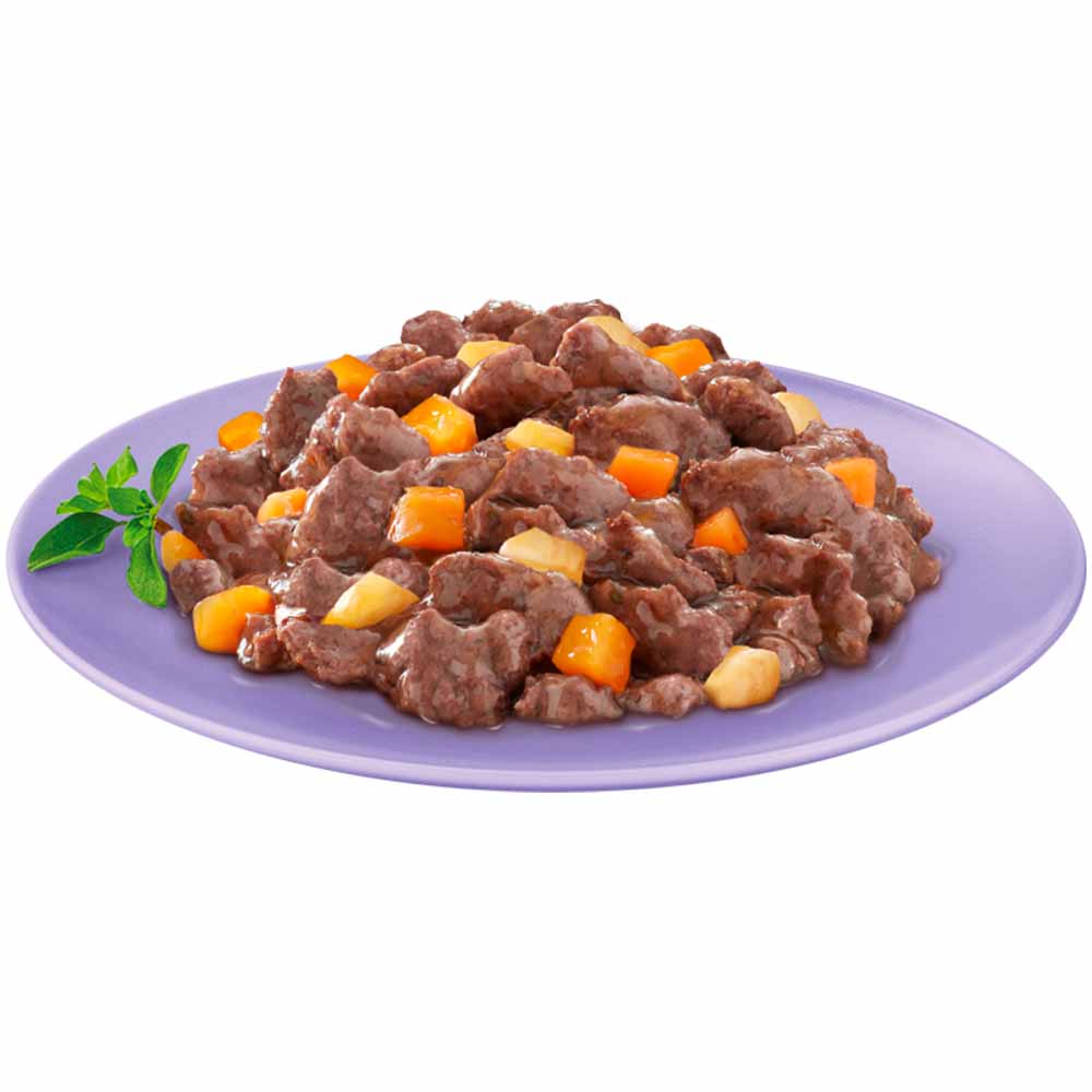 Cesar Juicy Hotpot Adult Wet Dog Food Trays Mixed in Gravy 8 x 150g Image 3