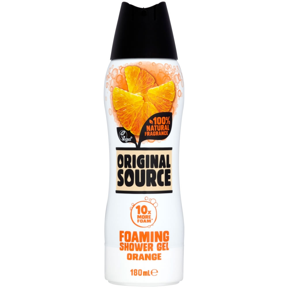Original Source Orange Foaming Shower Gel 180ml Image 2