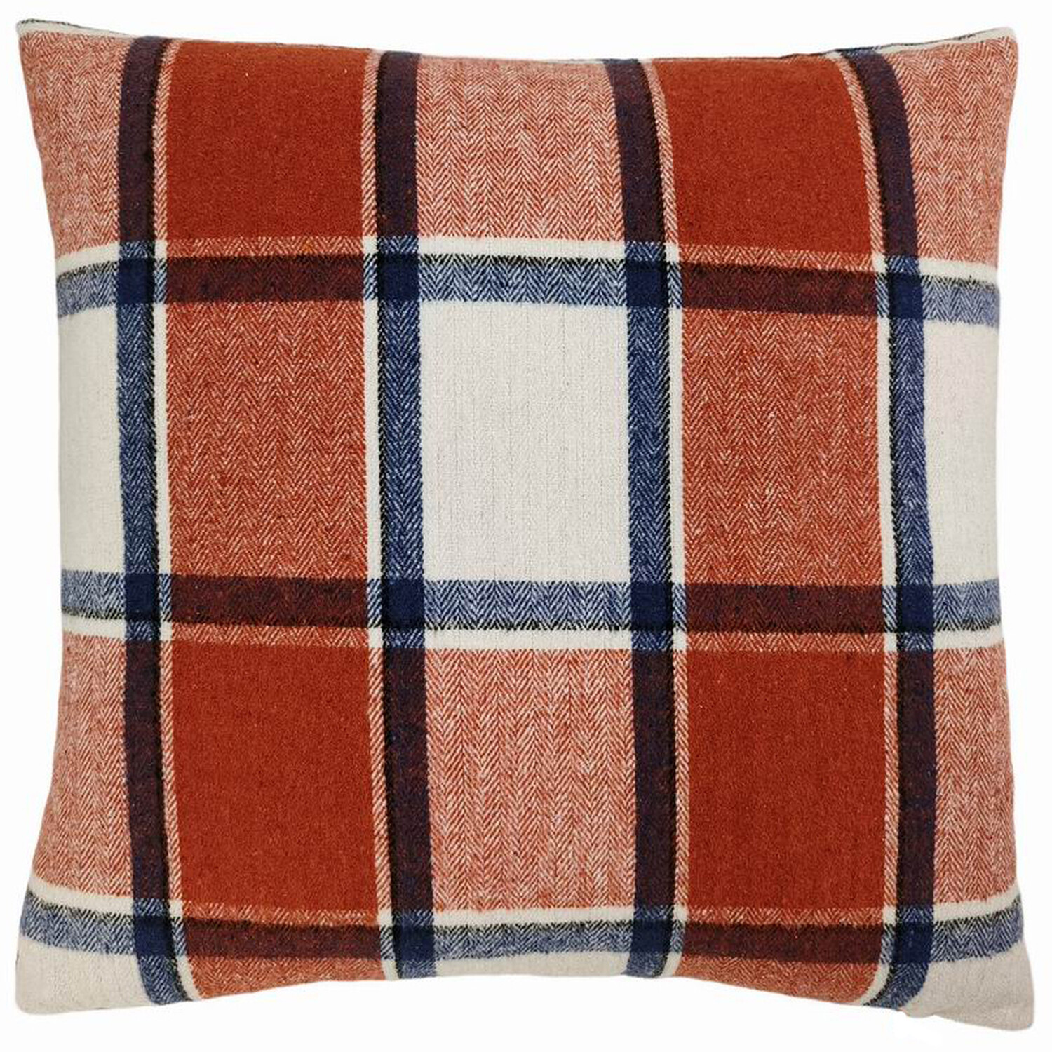Pack of 2 Highland Check Cushion Covers - Red Image 1