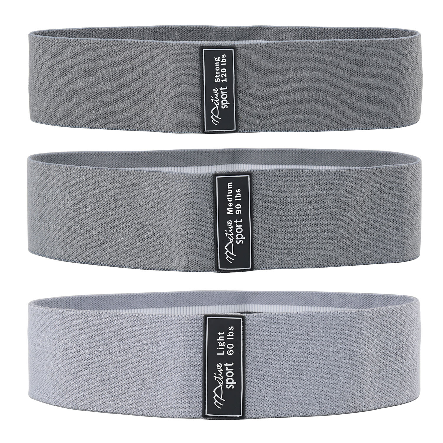 Pack of Three Active Sport Cotton Resistance Bands Image 2