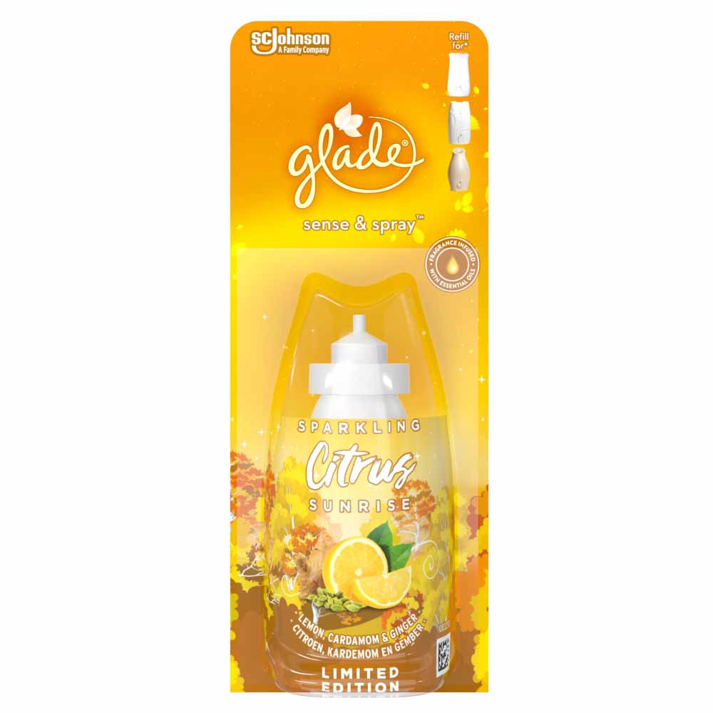 Glade Sense & Spray Refill Citrus Sunrise Automatic Air Freshener Image 1