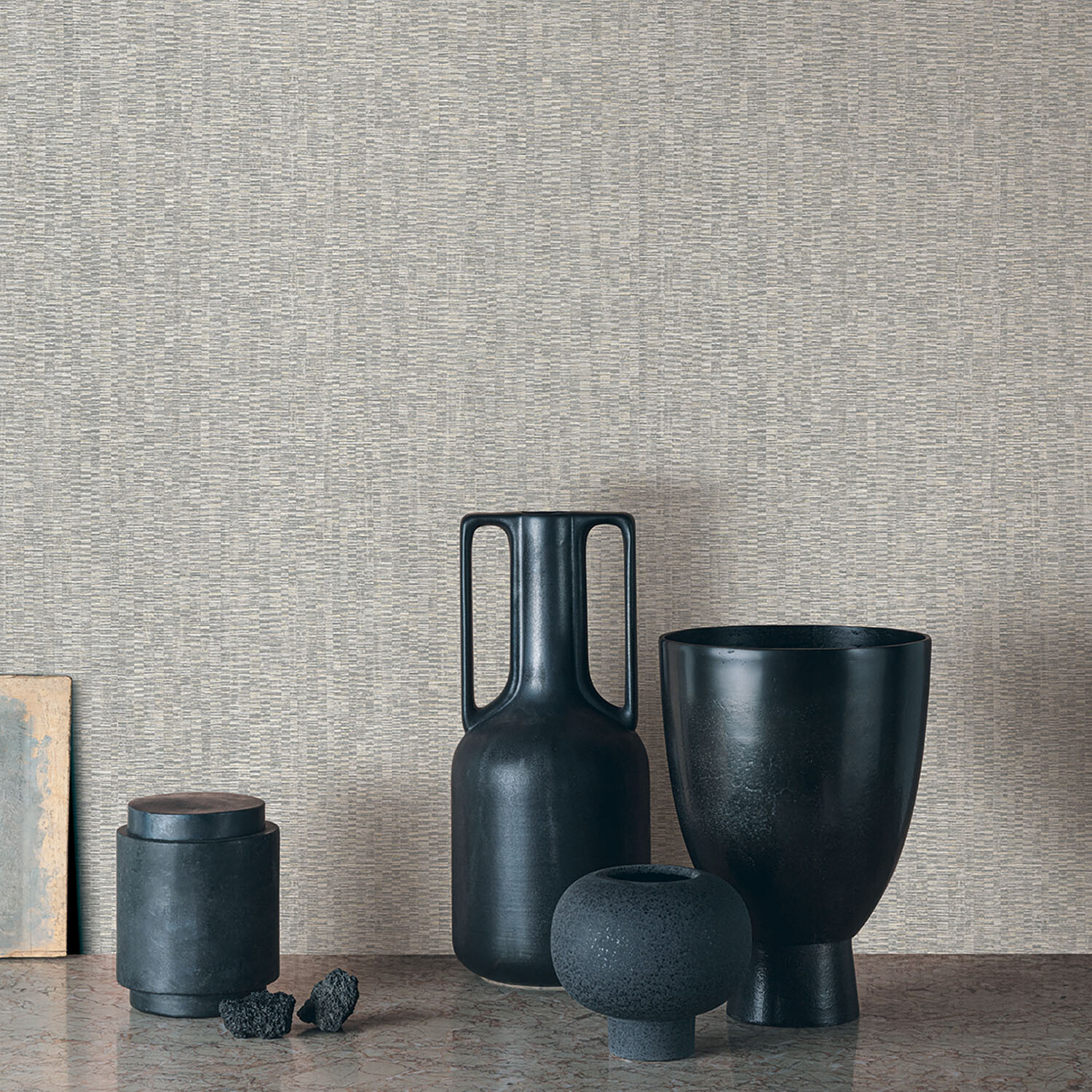 Cordy Wallpaper - Grey Image 2