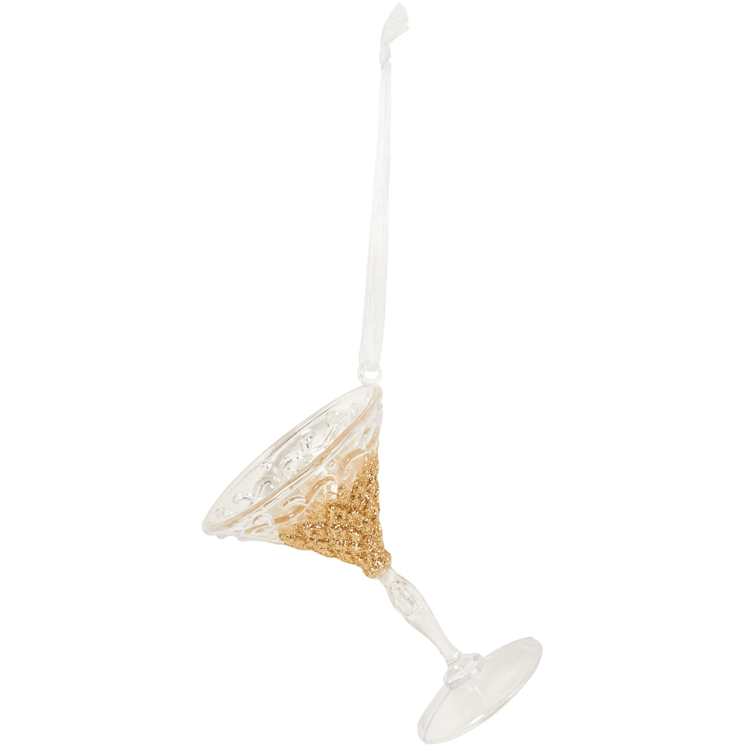 Set of 2 Hanging Festive Glasses Image 2
