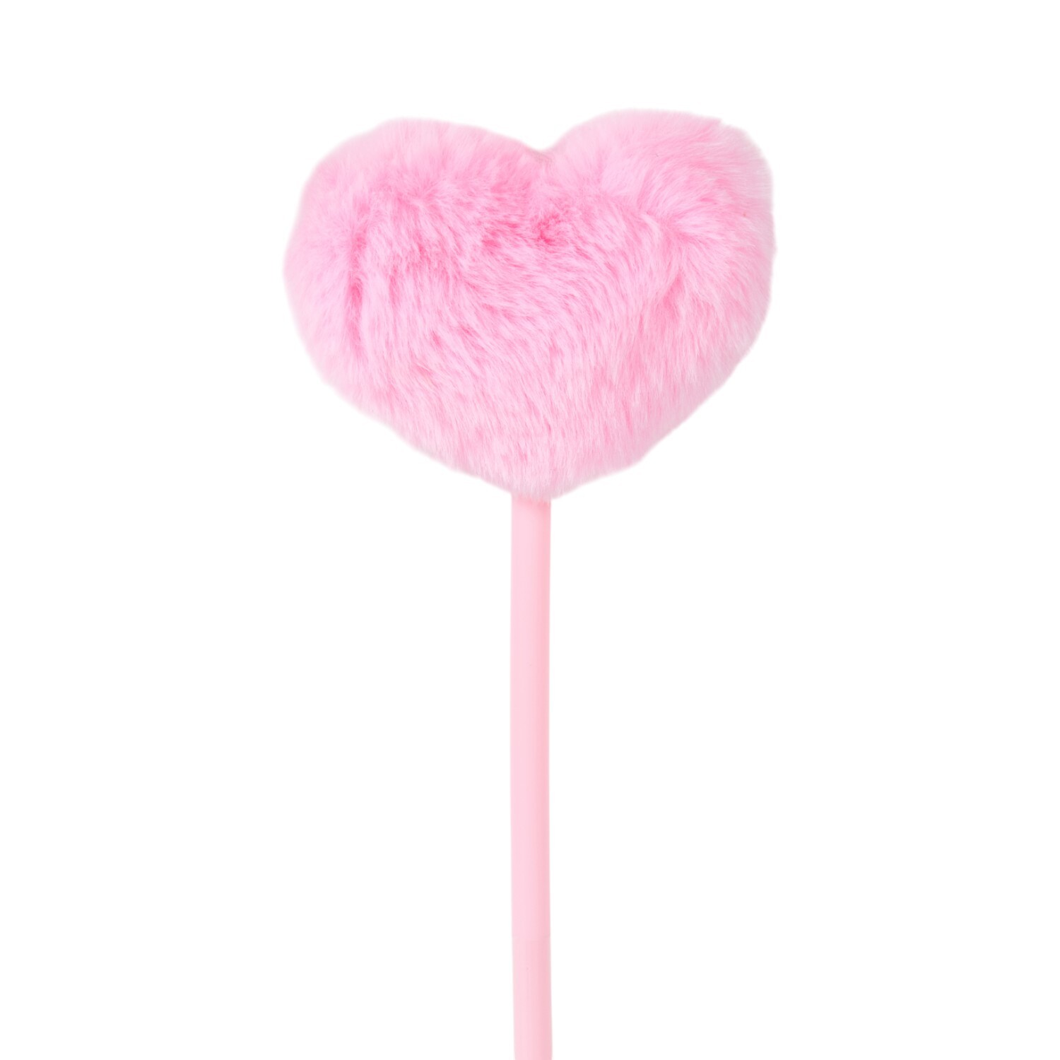 Fluffy Heart Pom Pom Pen Image 5