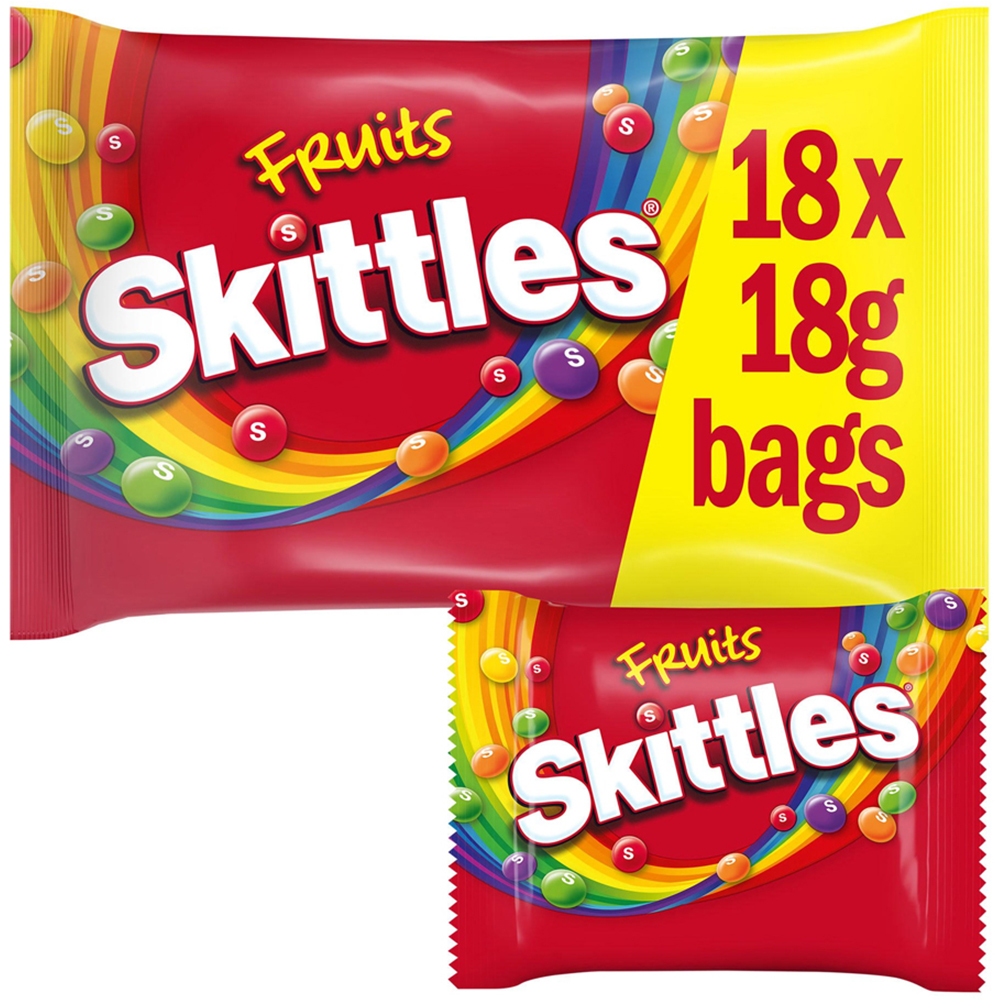 Skittles Funsize Fruits 18 Pack Image