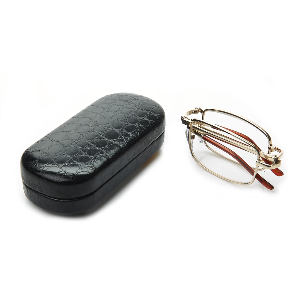 Wilko Metal Folding Reading Glasses with Case 1.5 Wilko