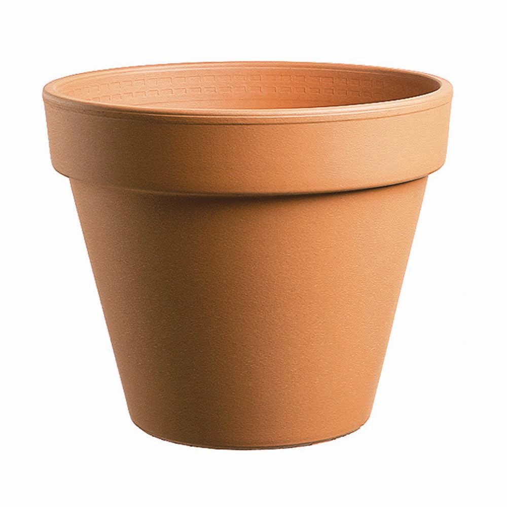 Wilko Terracotta Clay Plant Pot 25cm Image 1