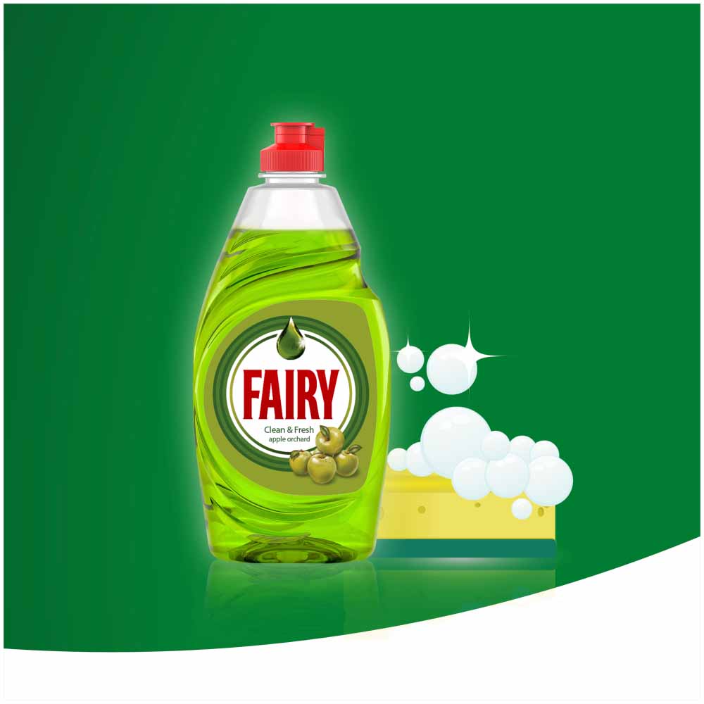 Fairy Apple Orchard Washing Up Liquid 820ml Image 3