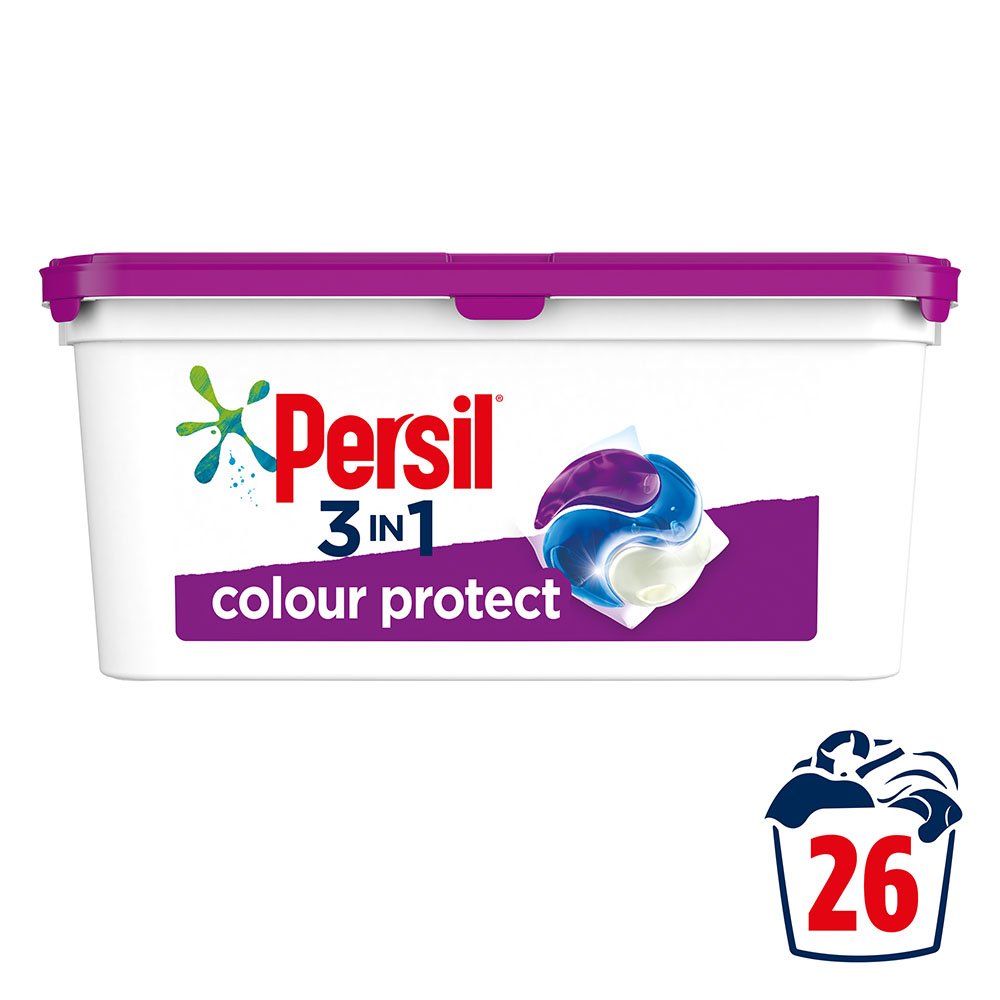 Persil Colour 3 in 1 Laundry Washing Capsules 26W Image 2
