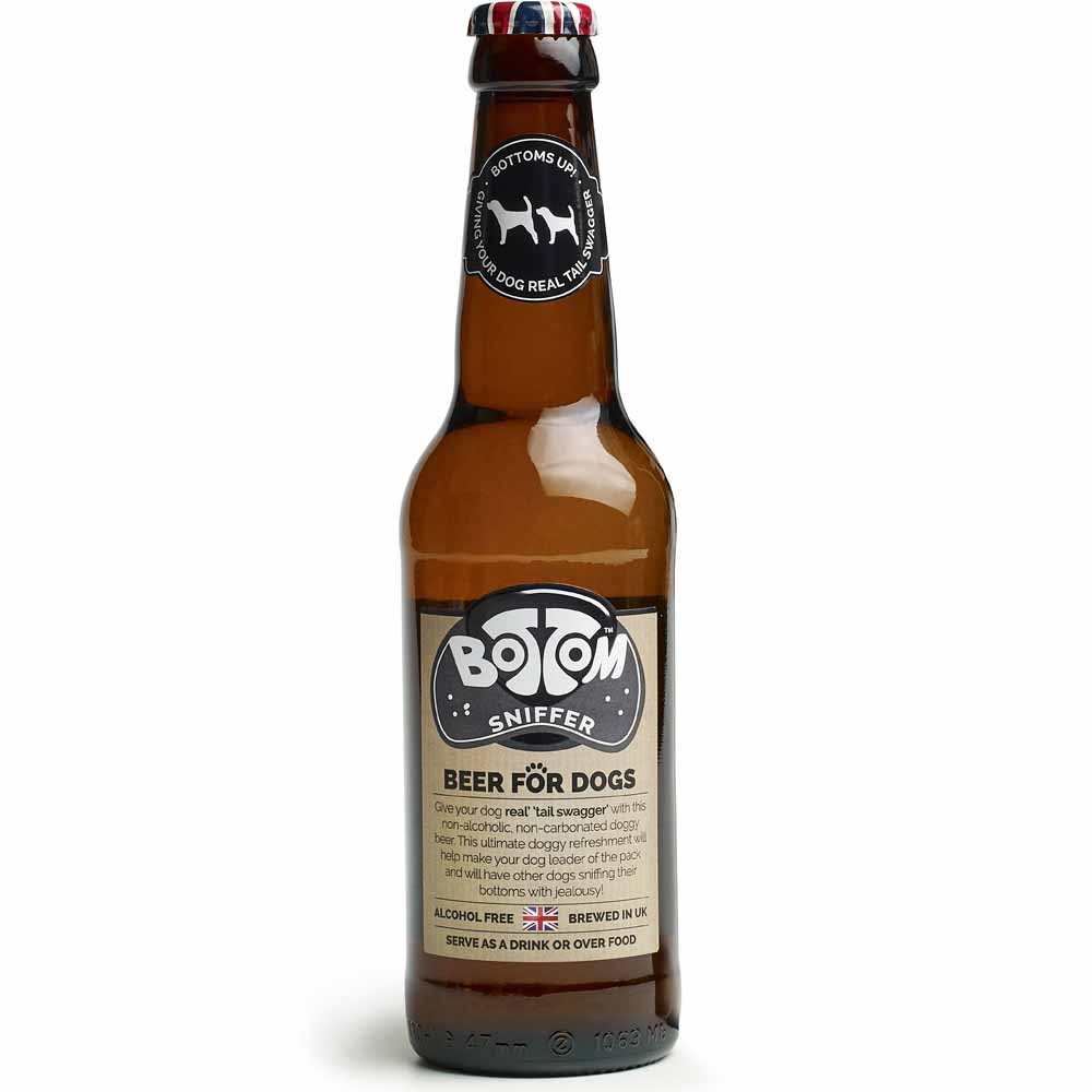 Woof & Brew Bottom Sniffer Dog Beer 330ml Image 1