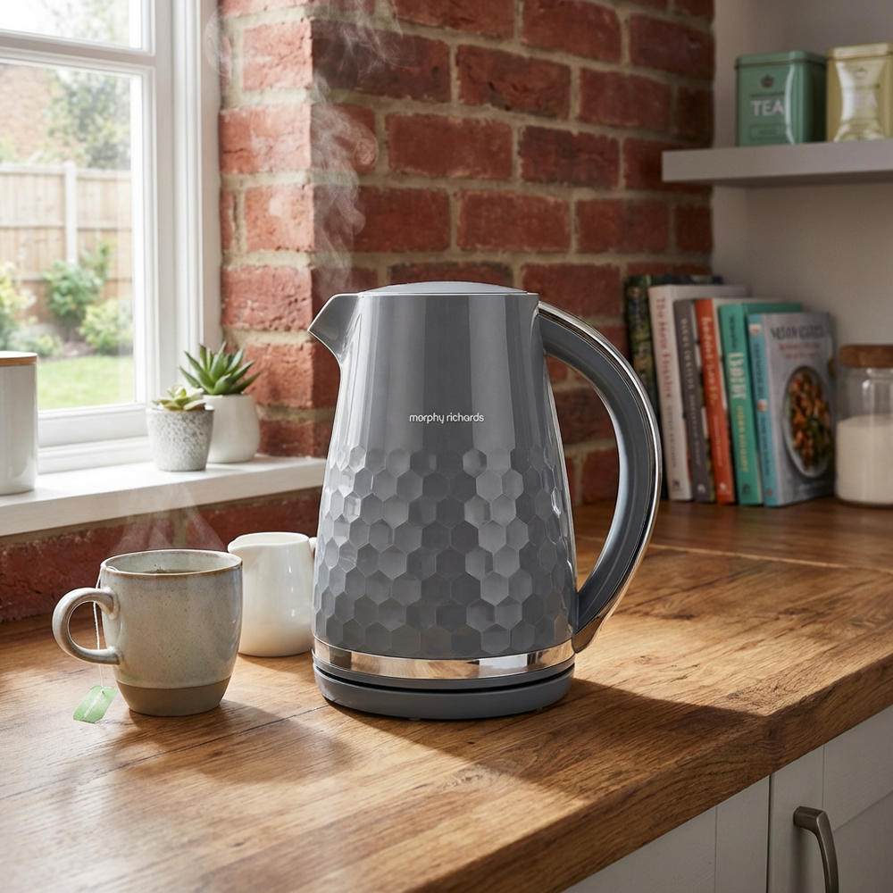 Morphy Richards 1.5L Hive KettleGrey Image 9