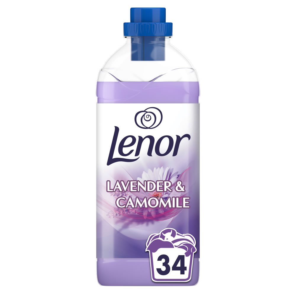 Lenor Lavender and Camomile Fabric Conditioner 34 Washes 1.1L Image
