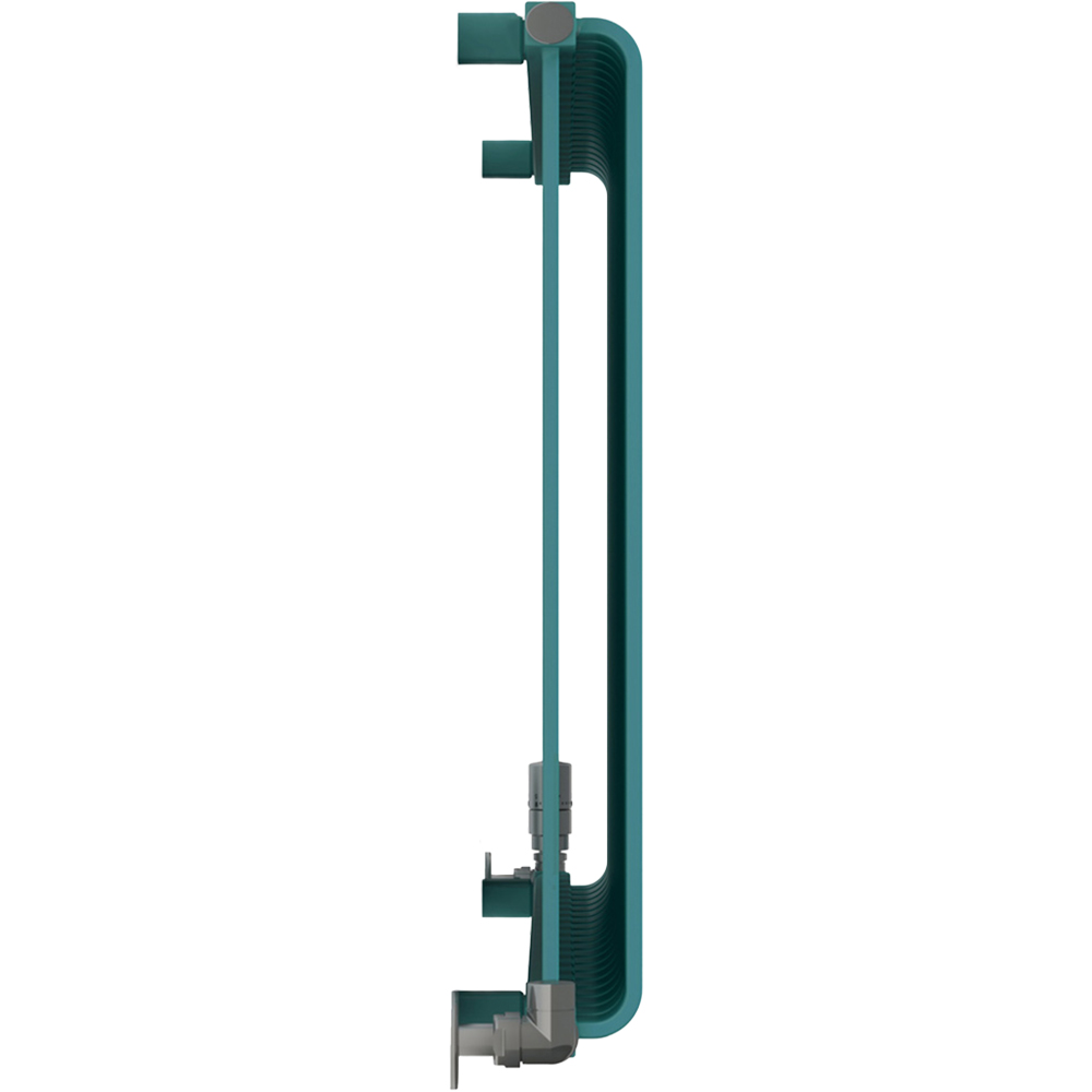 Terma Warp Room 4931 BTU Matt Teal Radiator 630 x 1305mm Image 4