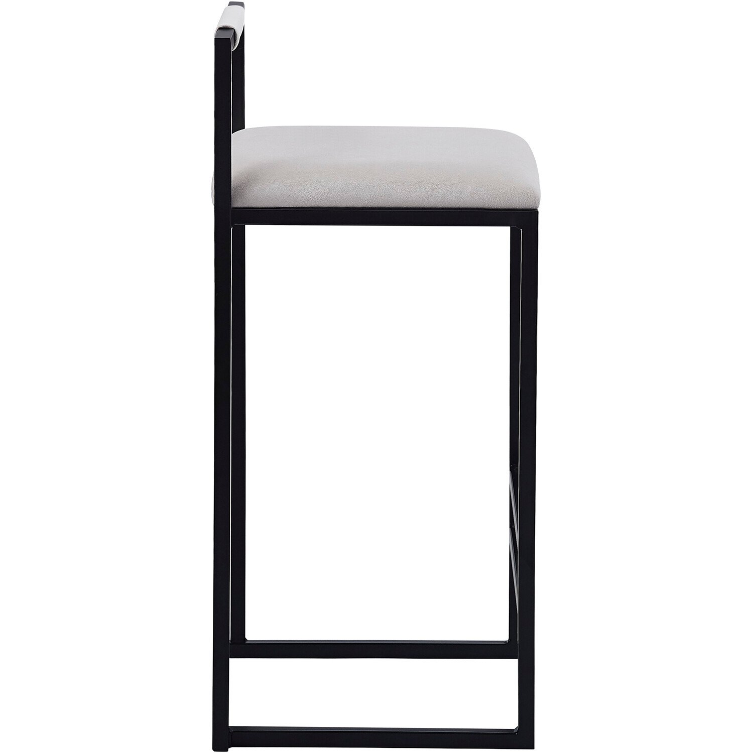 Belle Beige and Black Bar Stool Image