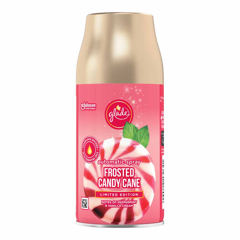 Glade Automatic Spray Refill Frosted Candy Cane Air Freshener 269ml Image 2