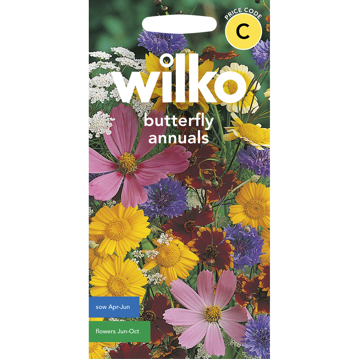 Wilko Butterfly Annuals Mix Seeds Image 1