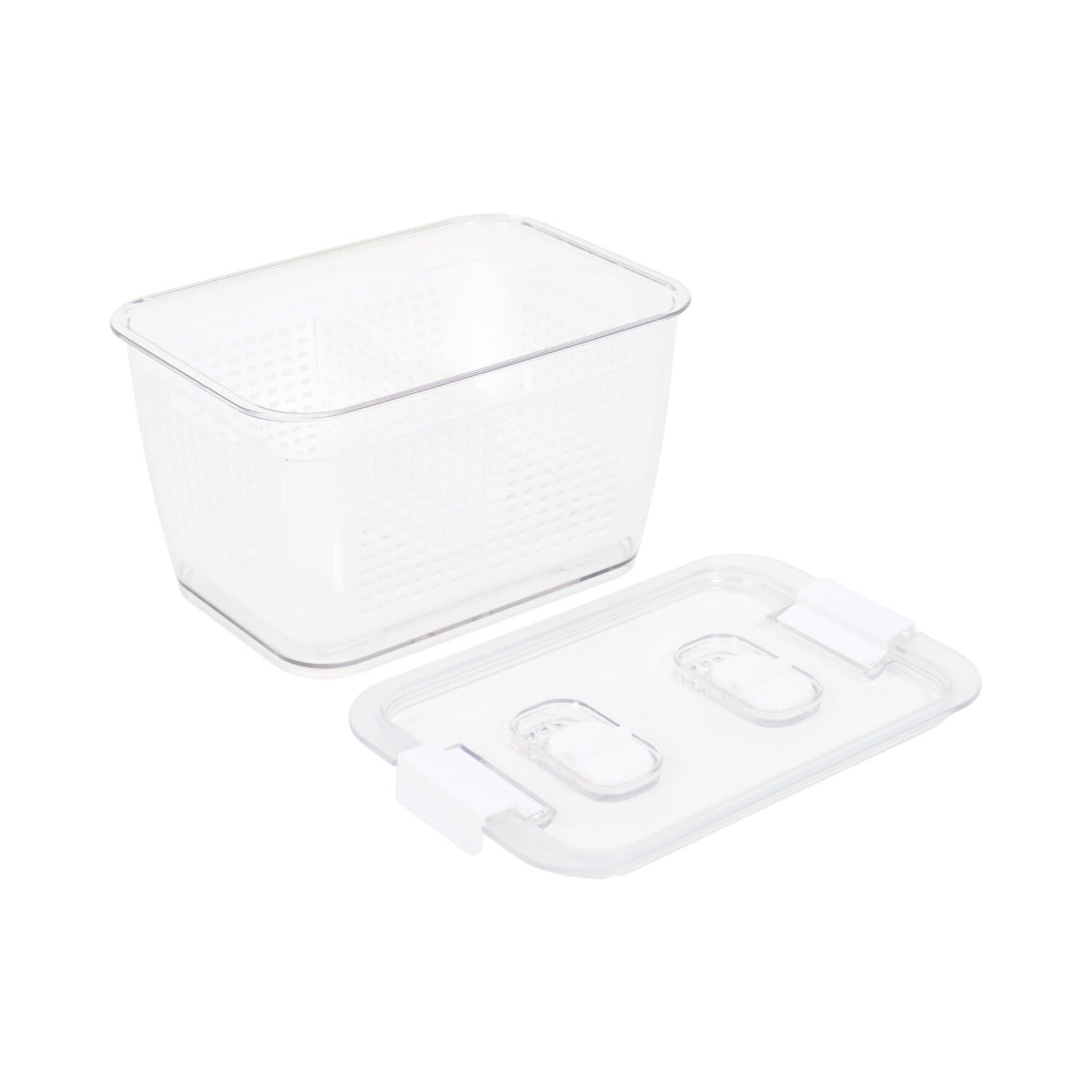My Kitchen Fridge Storage with Colander Clear Image 3