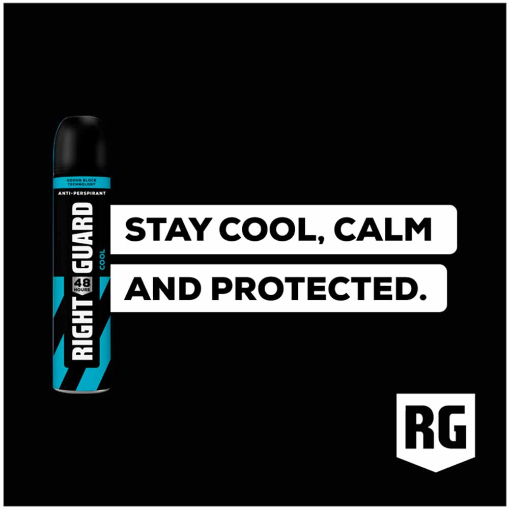 Right Guard Cool Anti Perspirant Deodorant 250ml Image 5