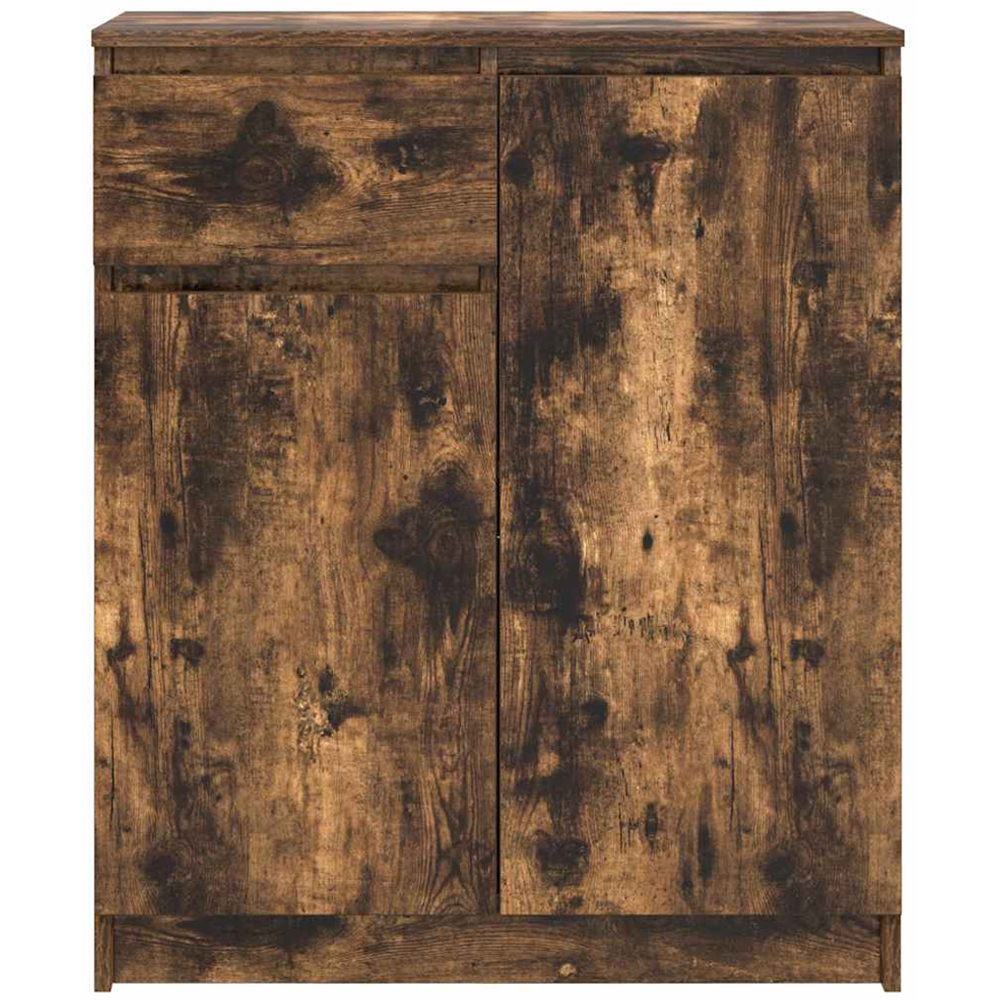 vidaXL 2 Door Single Drawer 3 Shelf Sonoma Oak Sideboard Image 5