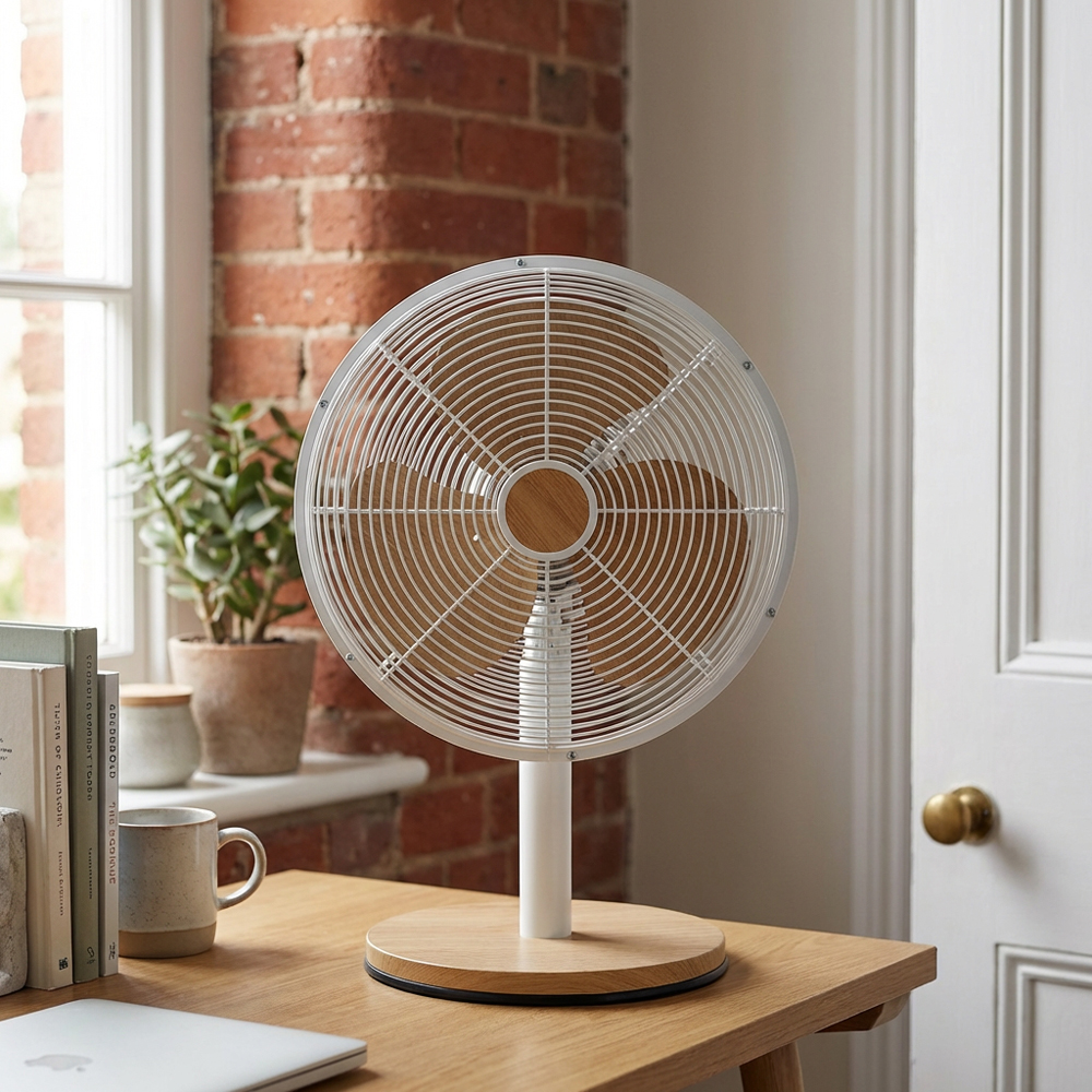 Scandi Style Desk Fan 14 inch Image 2