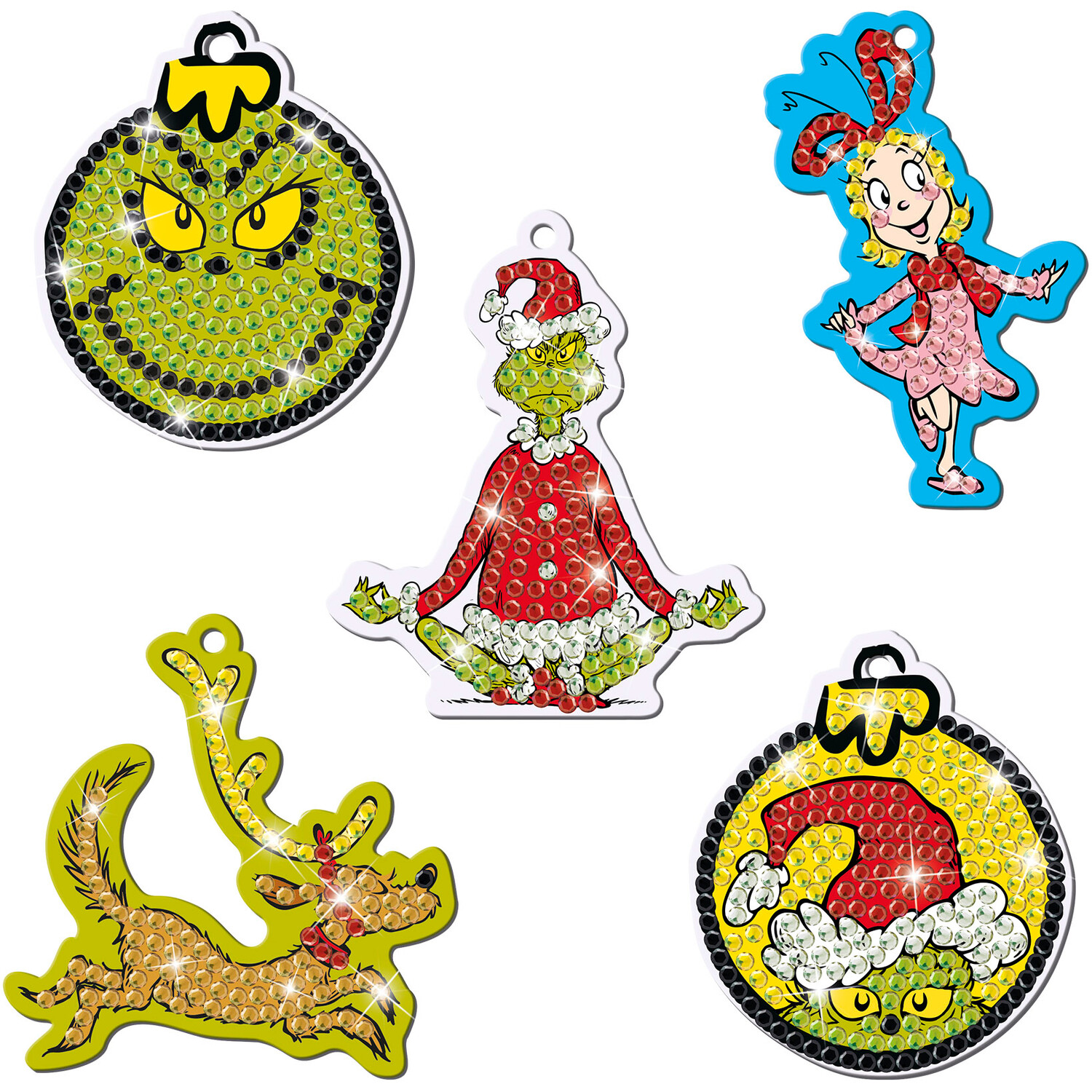 The Grinch Diamond Painting Ornaments Multicolour Image 4
