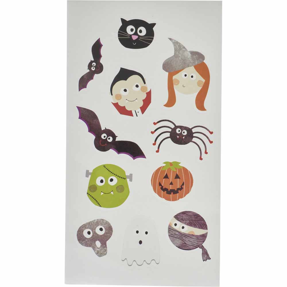 Wilko Halloween Character Stickers Image 2