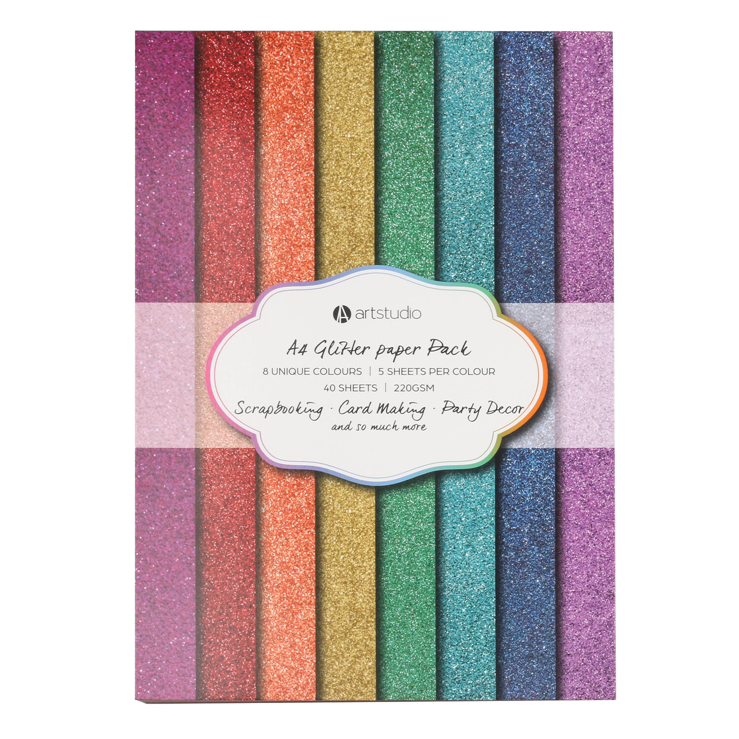 Glitter Paper Pad Image 1