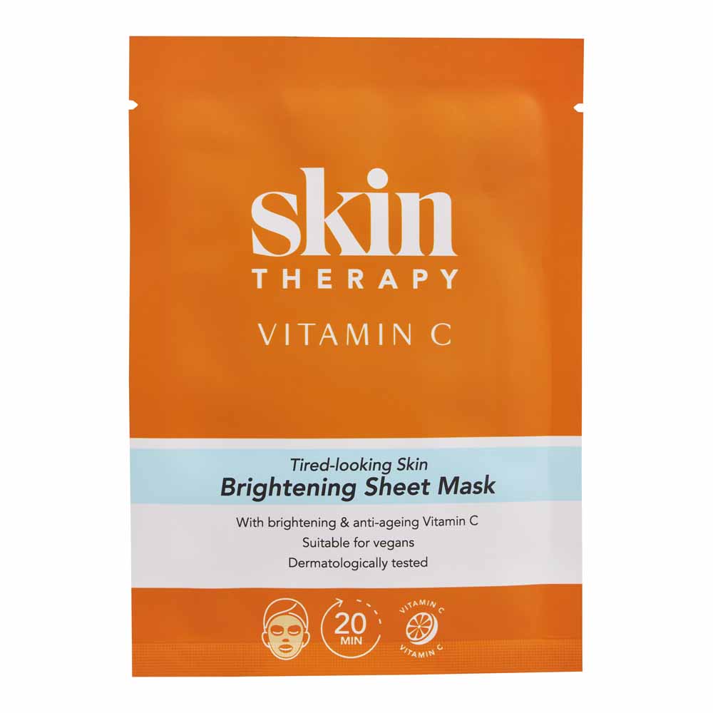 Skin Therapy Face Brightening Mask  - wilko