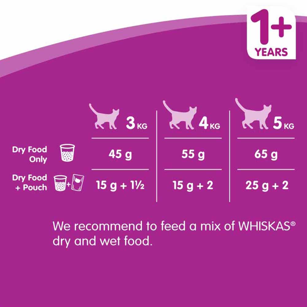 Whiskas Complete Chicken Flavour Dry Cat Food 340g Image 6