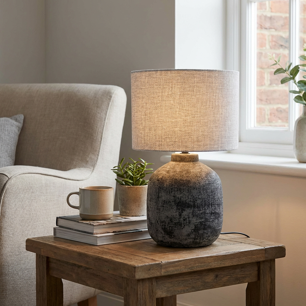 Jax Table Lamp - Grey Image 5