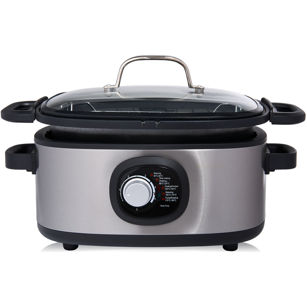 Offer Wilko Wilko 5.6L Multi Cooker with Deep Fryer Wilko